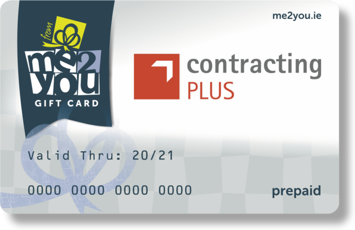 a me2you voucher that a contractor purchased for their small benefit scheme payment. 