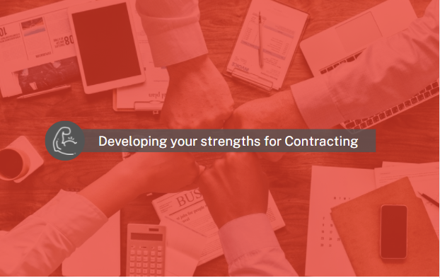 Strengths for Contracting: tap into your potential